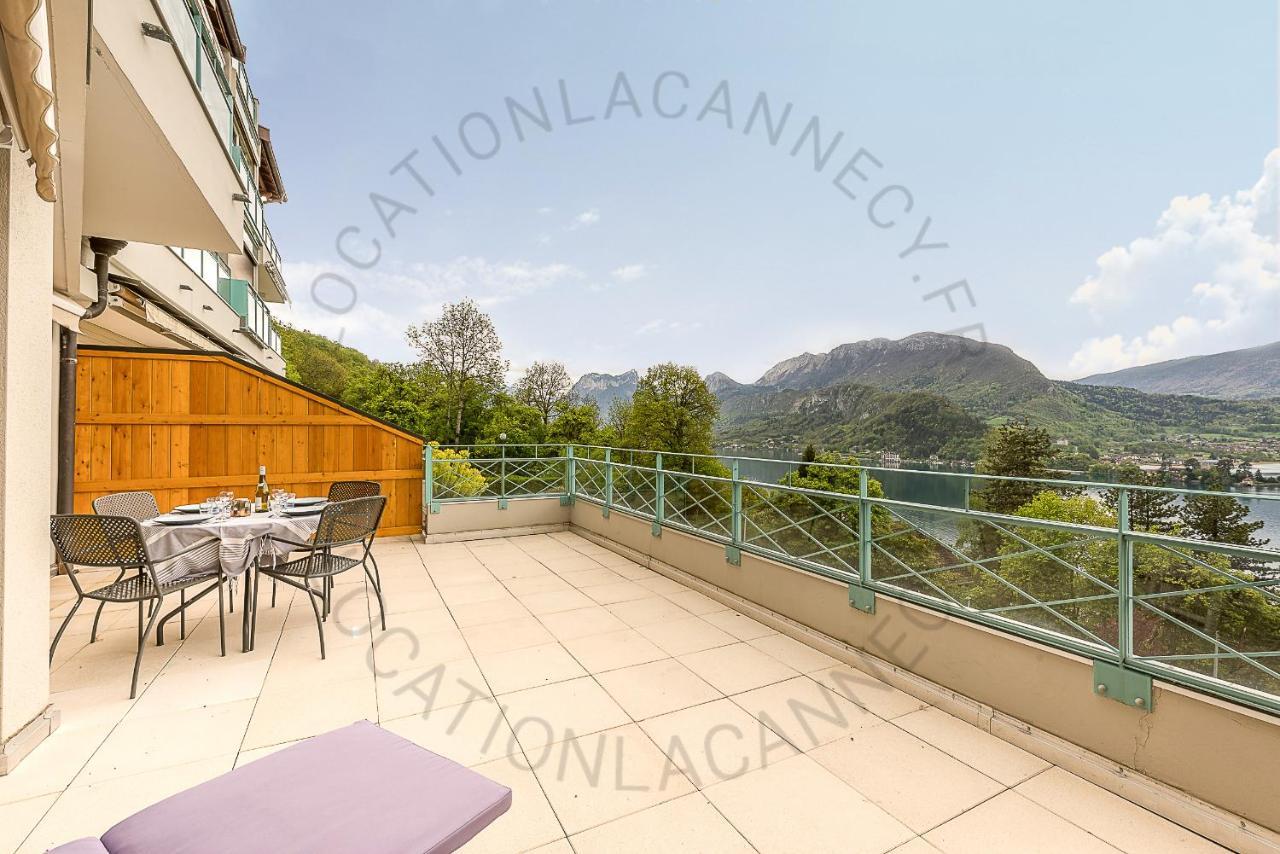 L'Hermitage, spacieux appartement avec vue et piscine by LocationlacAnnecy, LLA Selections Talloires Extérieur photo
